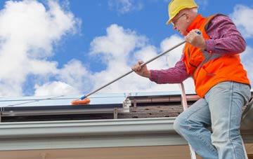 Lawnt soft wash roof cleaning